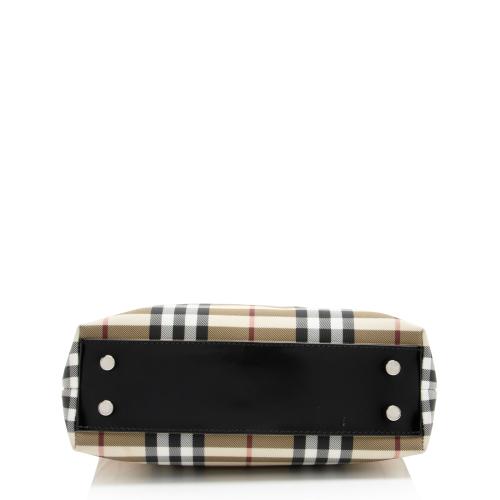 Burberry Nova Check Small Tote