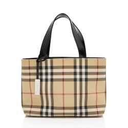 Burberry Nova Check Small Tote