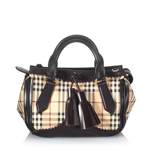 Burberry Haymarket Check Tote