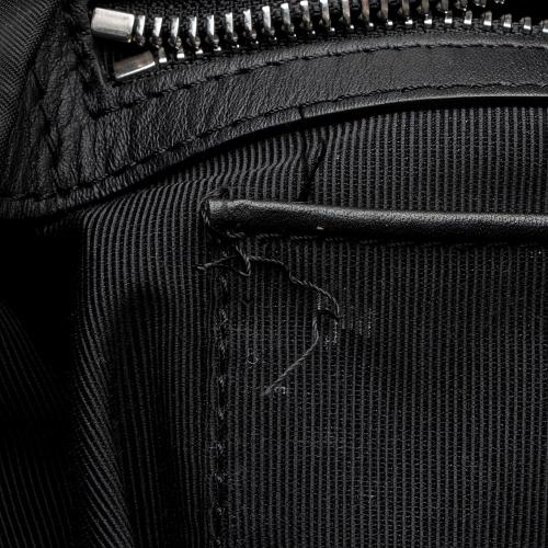 Burberry Nylon Leather Medium Rucksack Backpack