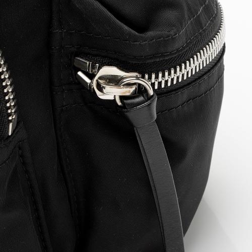 Burberry Nylon Leather Medium Rucksack Backpack