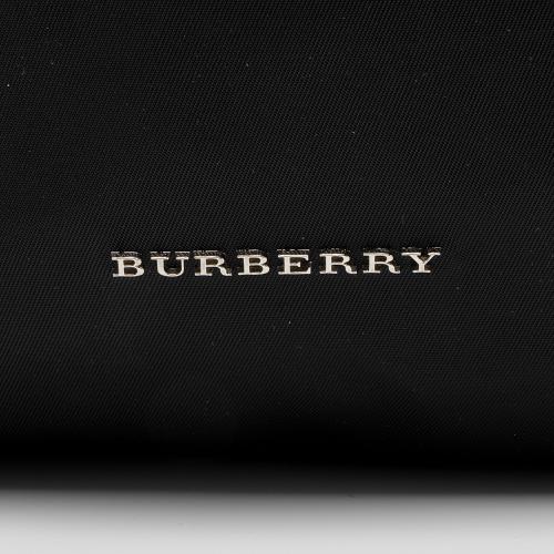 Burberry Nylon Leather Medium Rucksack Backpack