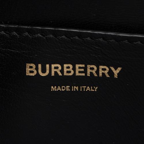 Burberry TB Monogram Embossed Leather Belt Bag