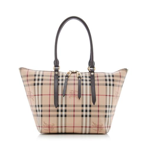 Burberry Haymarket Check Salisbury Small Tote