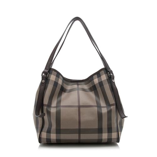 Burberry Smoked Check Canterbury Tote 