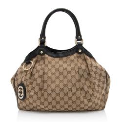 Gucci GG Canvas Sukey Medium Tote