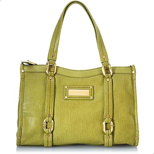 Calvin Klein Leather Satchel Handbag