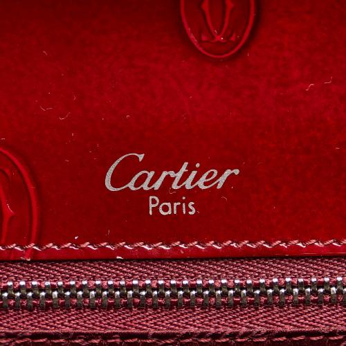 Cartier Happy Birthday Patent Leather Handbag