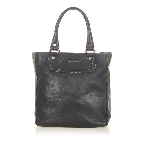 Celine Boogie Leather Tote Bag