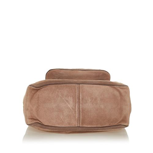 Celine Boogie Suede Leather Handbag