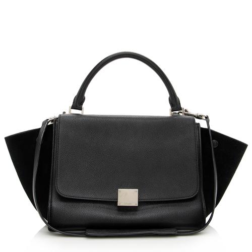 Celine Calfskin Small Trapeze Bag