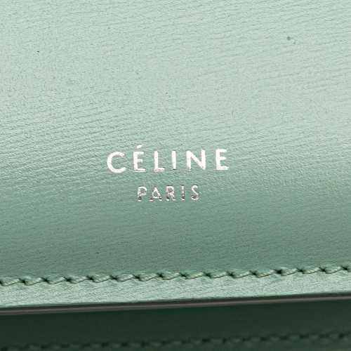 Celine Clasp Leather Tote