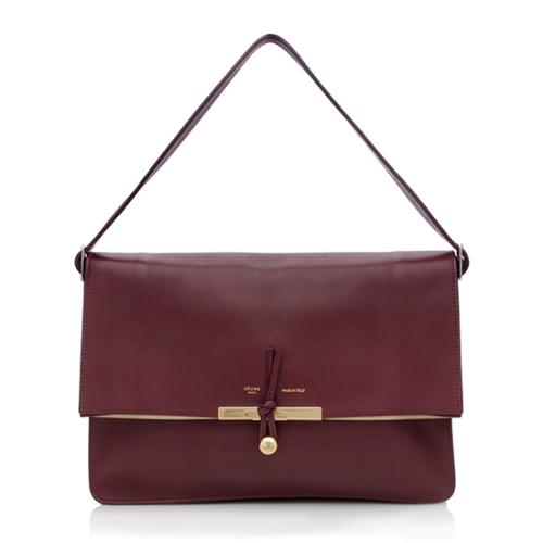 Celine Clasp Medium Shoulder Bag