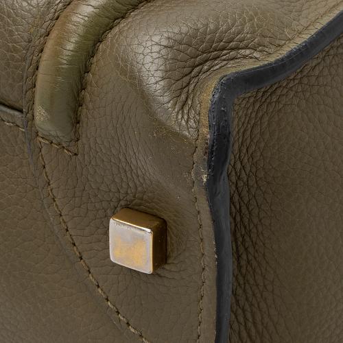 Celine Drummed Calfskin Mini Luggage Tote - FINAL SALE