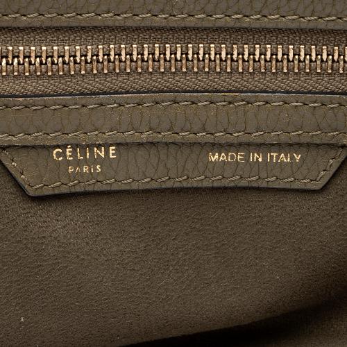 Celine Drummed Calfskin Mini Luggage Tote - FINAL SALE