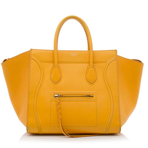 Celine Grained Calfskin Phantom Luggage Tote - FINAL SALE