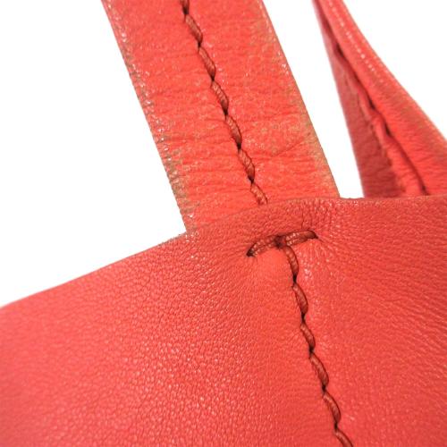 Celine Horizontal Cabas Leather Tote Bag