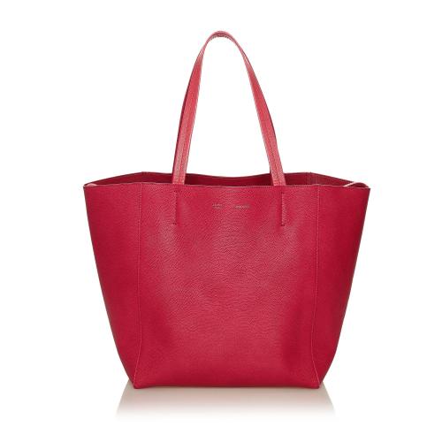 Celine Horizontal Cabas Leather Tote Bag