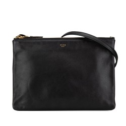 Celine Large Leather Trio Crossbody