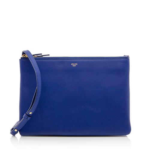 Celine Lambskin Large Trio Crossbody