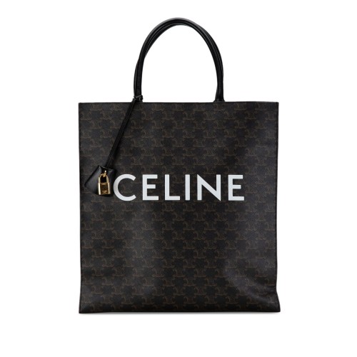 Celine Large Triomphe Cabas Vertical Tote