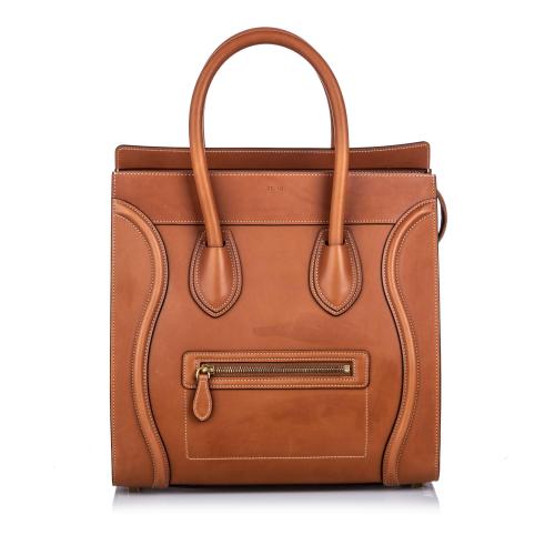 Celine Leather Phantom Luggage Tote