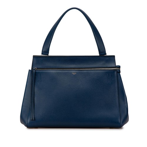 Celine Medium Leather Edge Handbag