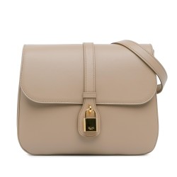 Celine Medium Leather Tabou Crossbody