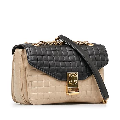 Celine Medium Quilted C Crossbody