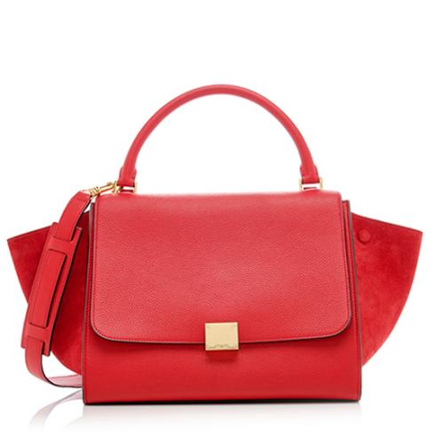 Celine Calfskin Medium Trapeze Bag