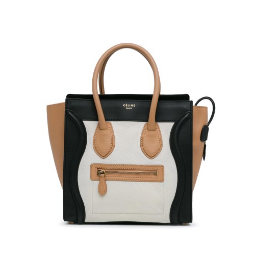 Celine Micro Tricolor Luggage Tote