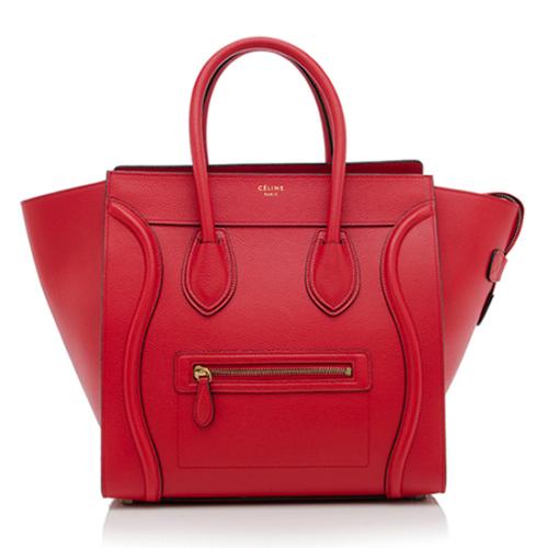 Celine Calfskin Mini Luggage Tote