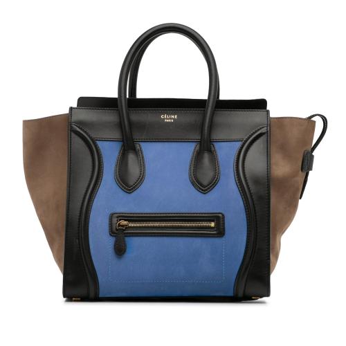 Celine Mini Tricolor Luggage Tote