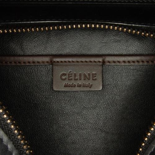 Celine Nano Luggage Tricolor Satchel