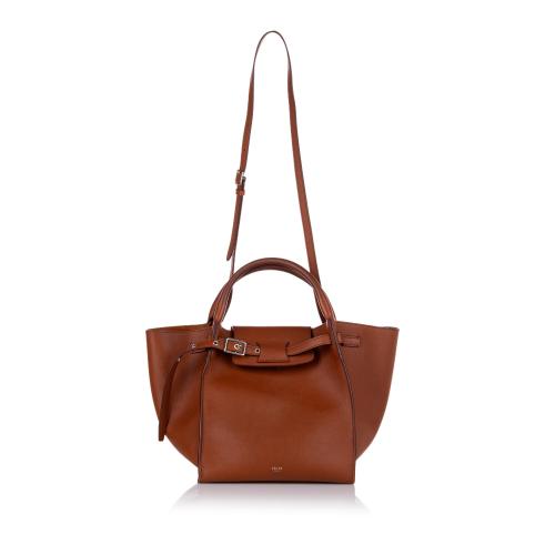 Celine Small Big Leather Satchel