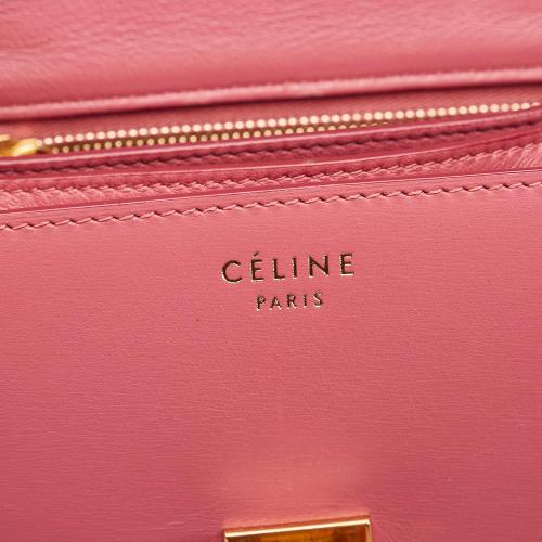 Celine Small Classic Box Leather Crossbody Bag