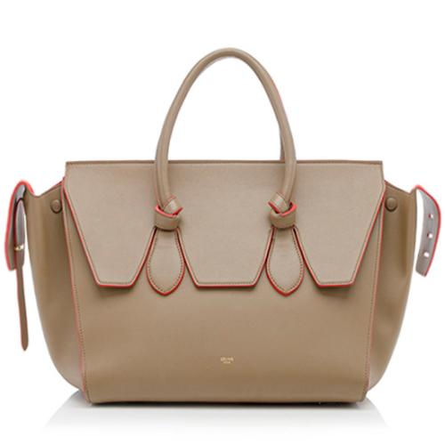 Celine Calfskin Small Tie Tote