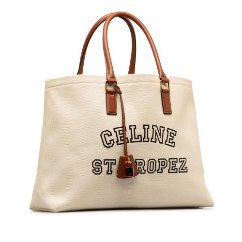 Celine St. Tropez Horizontal Cabas Tote