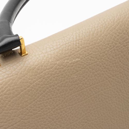 Celine Tricolor Calfskin Medium Trapeze Bag