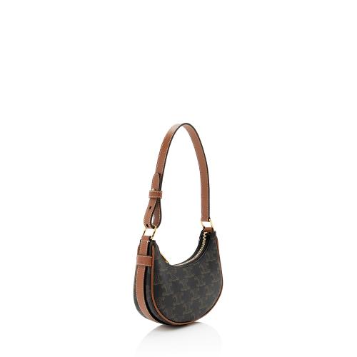 Celine Triomphe Canvas Ava Mini Shoulder Bag