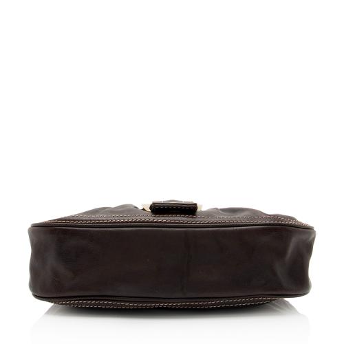 Celine Vintage Leather Buckle Shoulder Bag