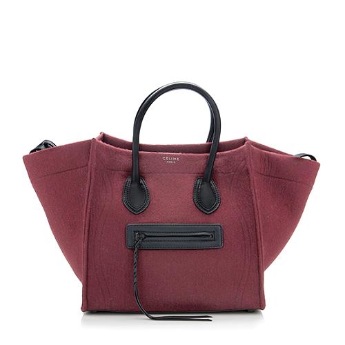 Celine Wool Felt Phantom Tote