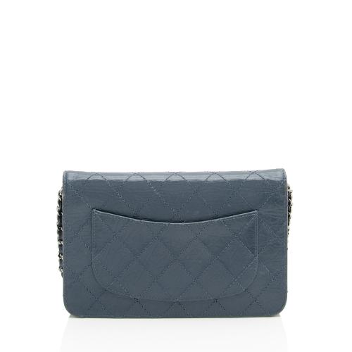 Chanel Aged Calfskin 2.55 Reissue Wallet on Chain