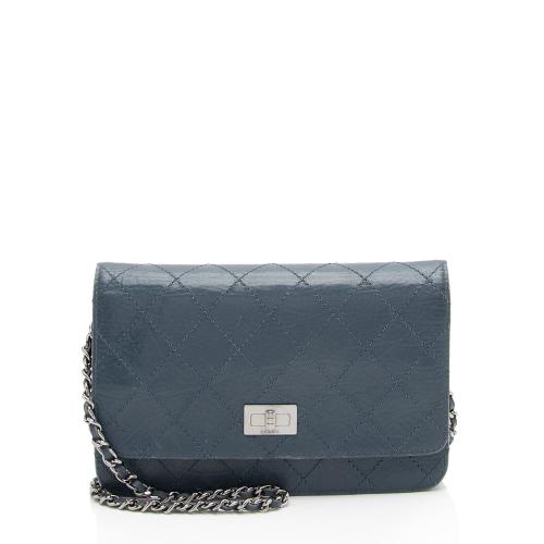 Chanel Aged Calfskin 2.55 Reissue Wallet on Chain