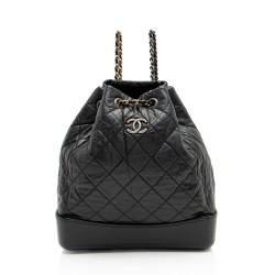 Chanel Aged Calfskin Gabrielle Backpack