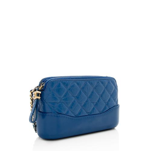 Chanel Aged Calfskin Gabrielle Clutch Crossbody