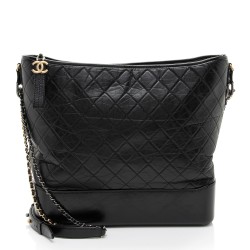 Chanel Aged Calfskin Gabrielle Maxi Hobo