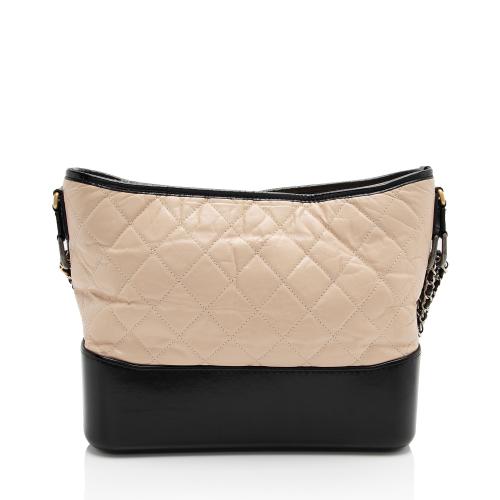 Chanel Aged Calfskin Gabrielle Medium Hobo