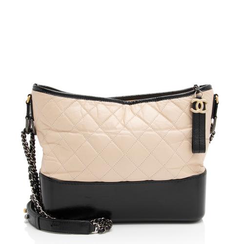 Chanel Aged Calfskin Gabrielle Medium Hobo