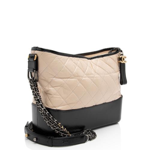 Chanel Aged Calfskin Gabrielle Medium Hobo